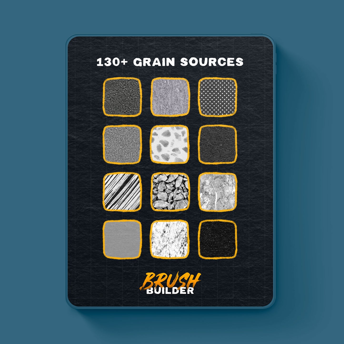 grain source for procreate, make your own brushes