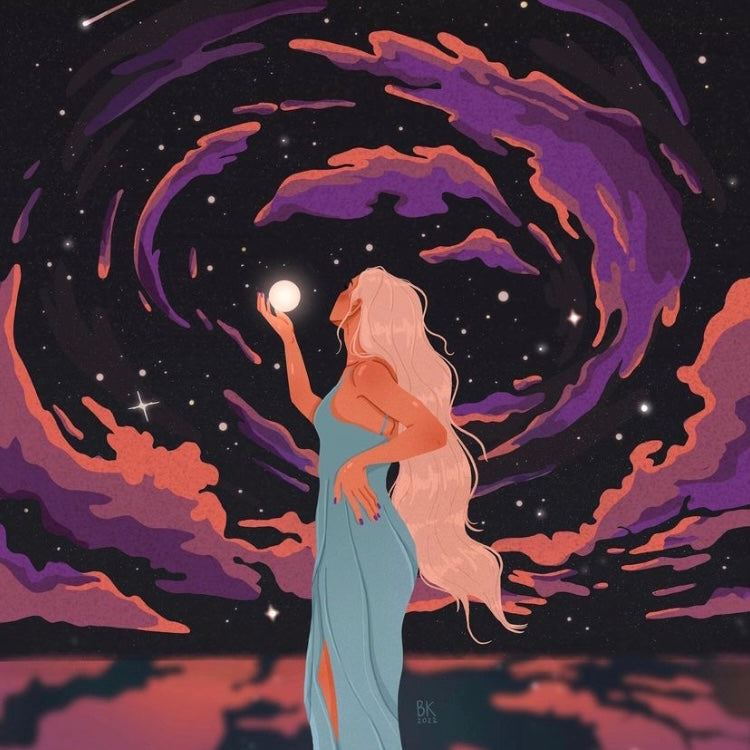 brittany keller art digital illustration using visualtimmy brushes - procreate bundle