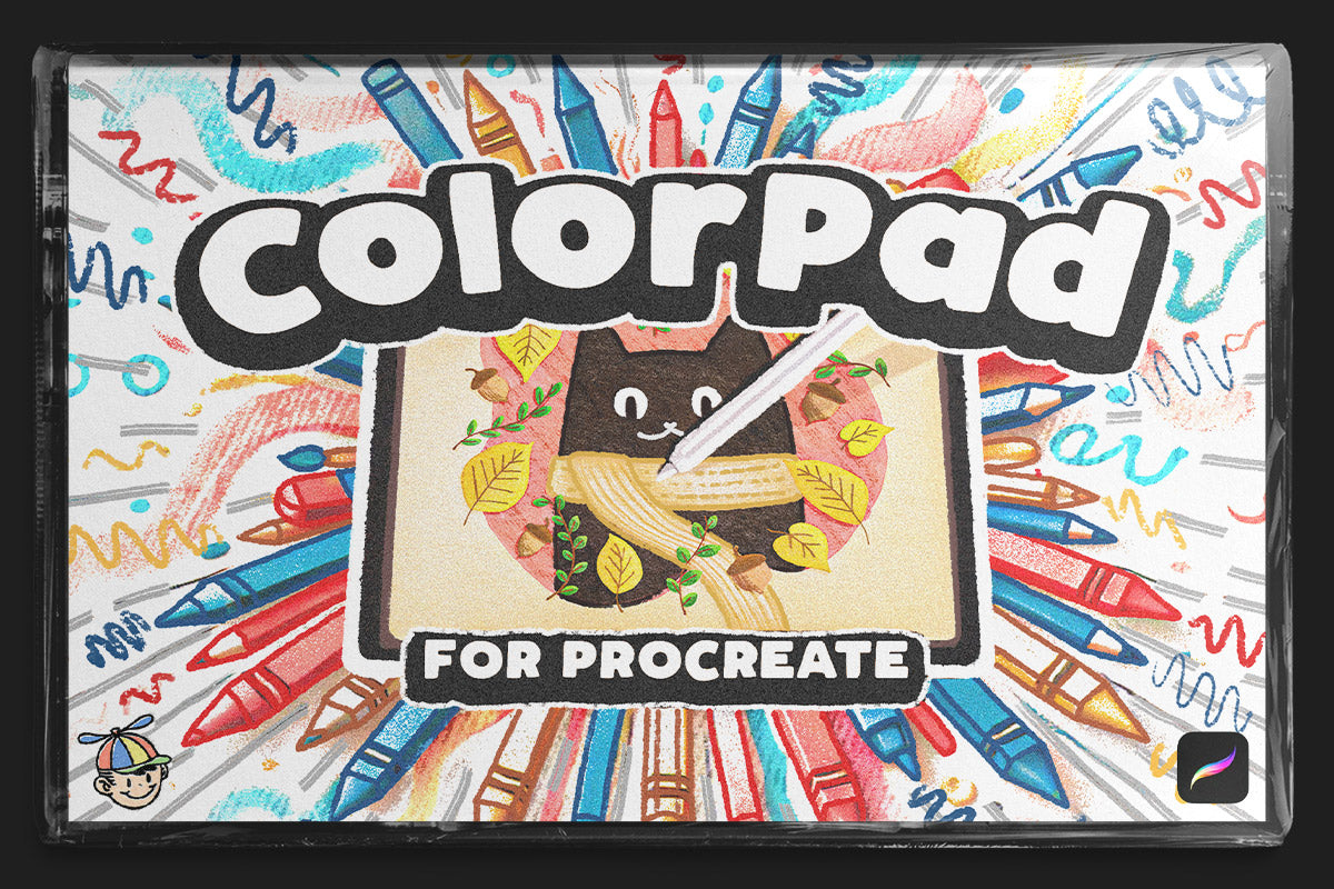 ColorPad - Traditional Crayon Brushes for Procreate – VisualTimmy