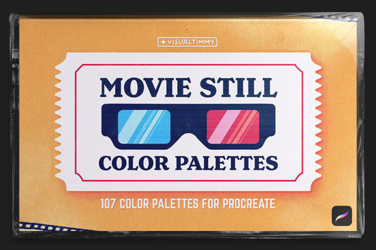 Color palette bundle for procreate - color palettes from movies
