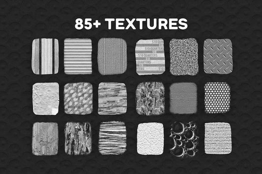 85 textures, seamless brushes for procreate - Seamless universe - Visualtimmy