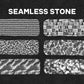 Seamless stone, seamlees bricks, seamless marble procreate brushes - seamless universe - visualtimmy visual timmy