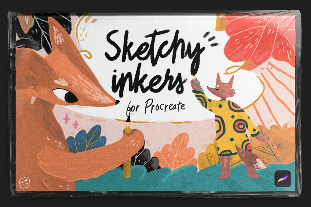 22 Sketching & Inking Brushes for Procreate - Sketchy Inkers – VisualTimmy