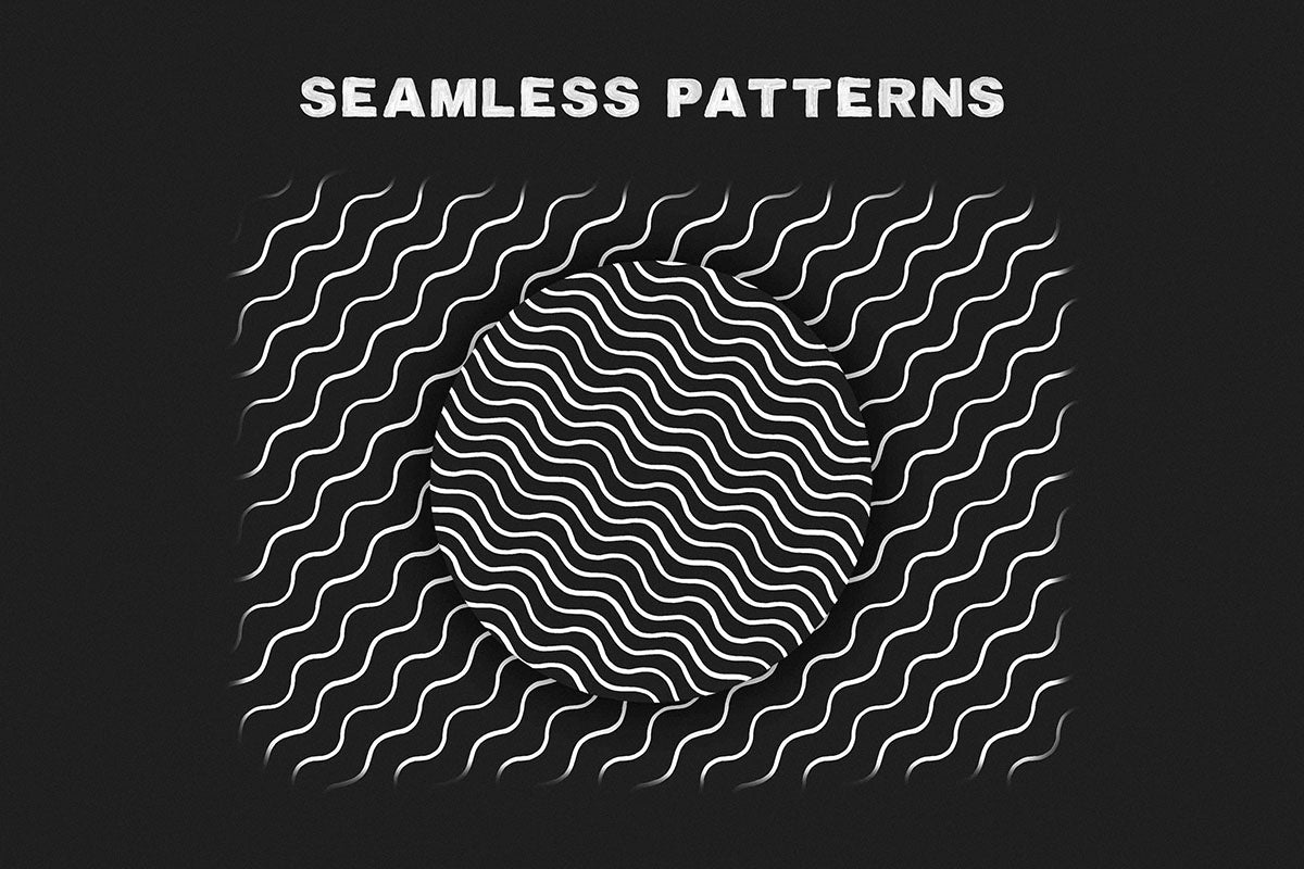 seamless patterns for procreate - visualtimmy - procreate pattern brushes - procreate bundle