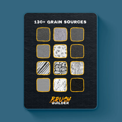 grain source for procreate, make your own brushes